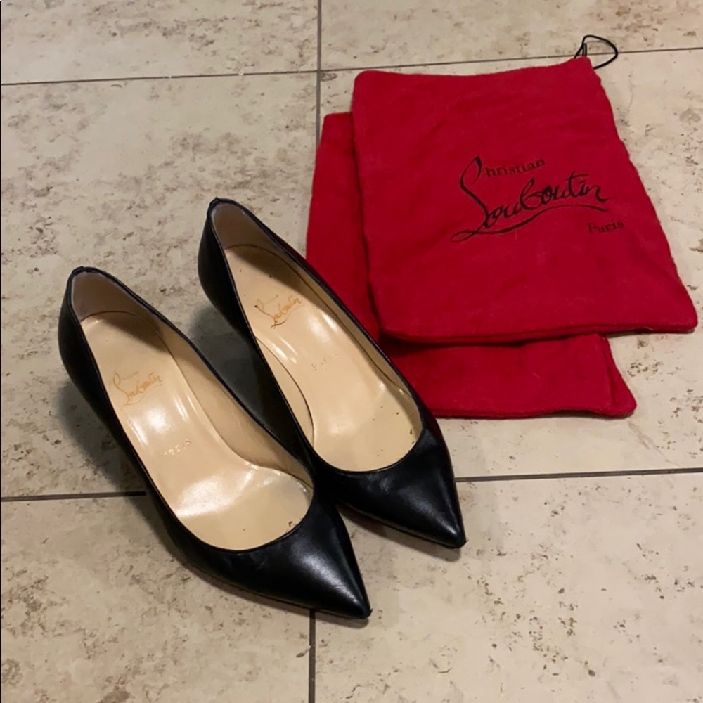 Louboutin wedges